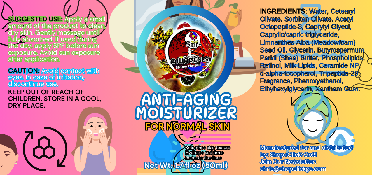 Anti Aging Moisturizer for Normal Skin (Valentine Sale)